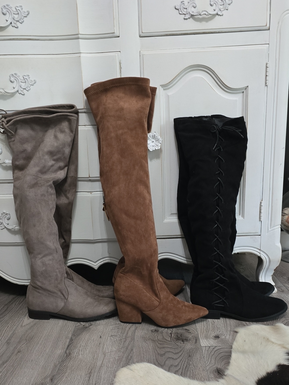 Bundle Of 3 Over The Knee Boots